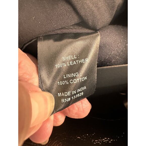 NBD Men’s Or Women’s Black Leather Pants New With Tags And Straight Legs - Picture 8 of 10